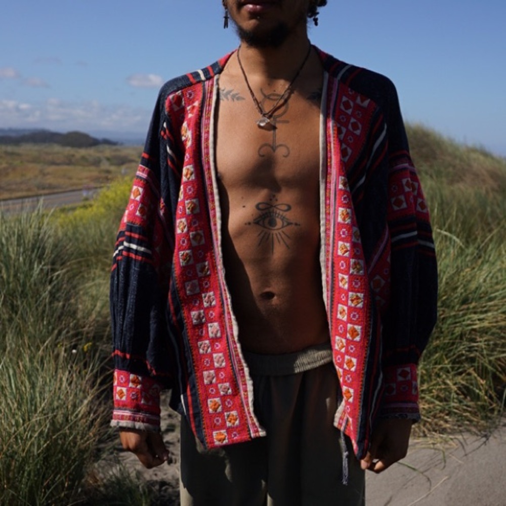 Handmade Cambodian batik jacket